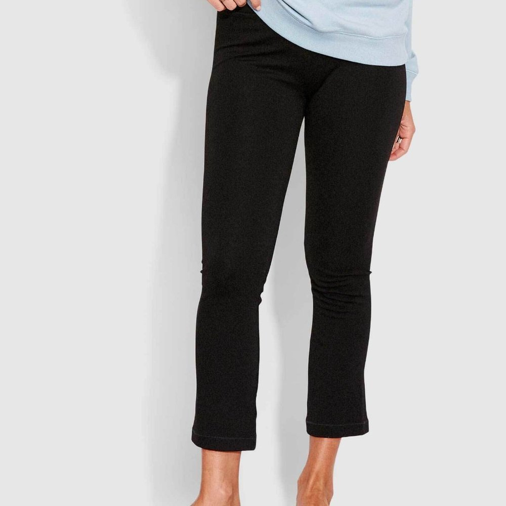 NWT Seafolly X Revolve Ponte Pant 3/4 Length Flare